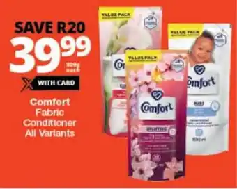 Checkers Comfort Fabric Conditioner All Variants offer