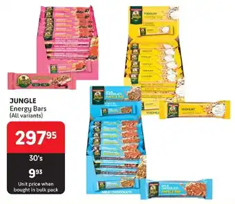 Makro JUNGLE Energy Bars (All variants) offer