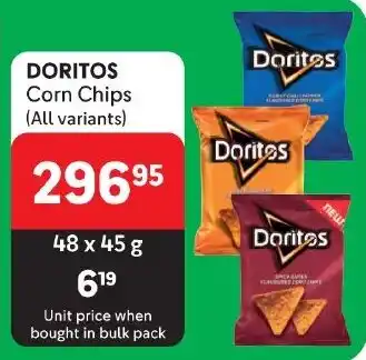 Makro DORITOS Corn Chips (All variants) offer