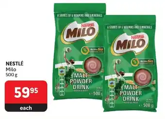 Makro NESTLÉ Milo 500 g offer