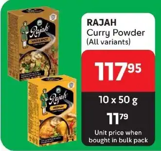 Makro RAJAH Curry Powder (All variants) offer