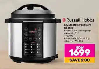 Game Russell Hobbs 6 L Electric Pressure Cooker offer