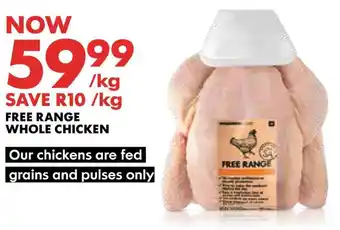 Woolworths FREE RANGE WHOLE CHICKEN offer