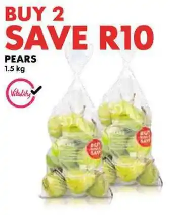 Woolworths PEARS offer