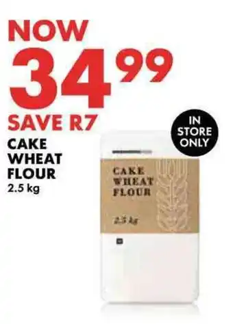 Woolworths CAKE WHEAT FLOUR 2.5 kg offer