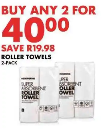 Woolworths ROLLER TOWELS offer