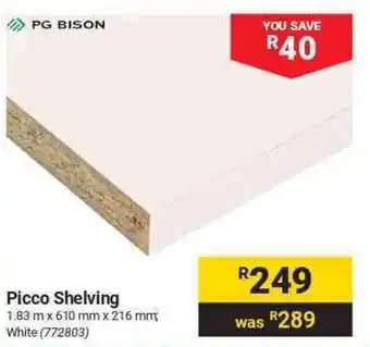 Builders Warehouse PG BISON Picco Shelving offer