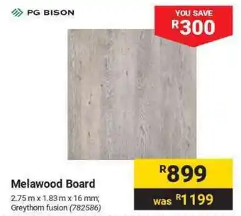 Builders Warehouse PG BISON Melawood Board offer