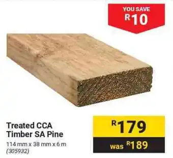 Builders Warehouse Treated CCA Timber SA Pine offer