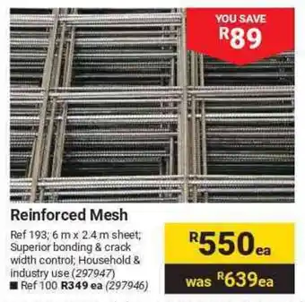 Builders Warehouse Reinforced Mesh offer