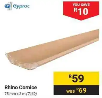 Builders Warehouse Gyproc Rhino Cornice offer