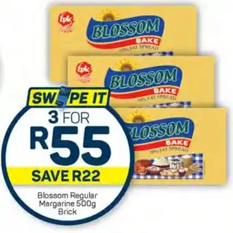 Pick n Pay Hypermarket Blossom Regular Margarine 500g Brick offer