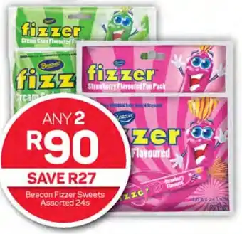 Pick n Pay Hypermarket Beacon Fizzer Sweets Assorted 24s offer