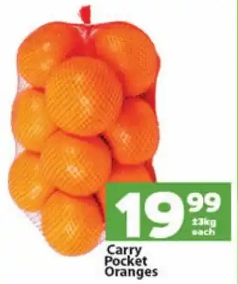 Check Save Carry Pocket Oranges offer