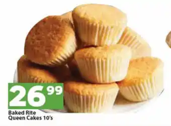 Check Save Baked Rite Queen Cakes 10's offer