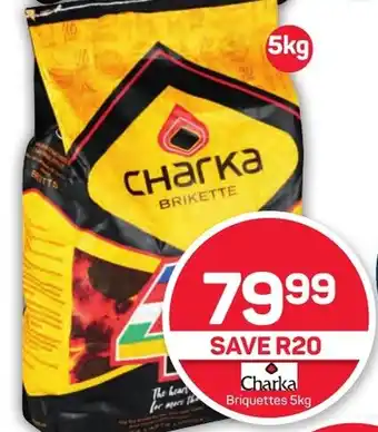 Pick n Pay Hypermarket Charka Briquettes 5kg offer