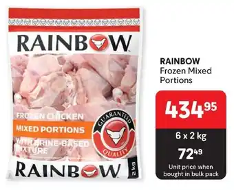 Makro RAINBOW Frozen Mixed Portions offer