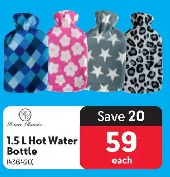 Makro 1.5 L Hot Water Bottle offer