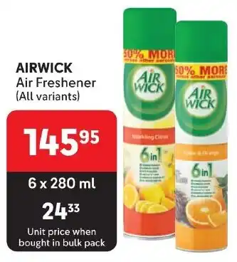 Makro AIRWICK Air Freshener (All variants) offer