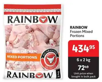 Makro RAINBOW Frozen Mixed Portions offer