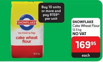 Makro SNOWFLAKE Cake Wheat Flour 12.5 kg offer