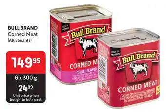 BULL BRAND Corned Meat