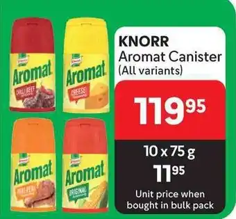 Makro KNORR Aromat Canister offer