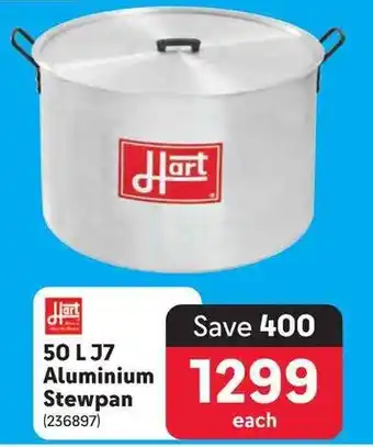 Makro Hart 50L J7 Aluminium Stewpan offer