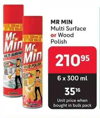 Makro MR MIN Multi Surface or Wood Polish offer