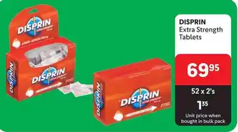 Makro DISPRIN Extra Strength Tablets offer