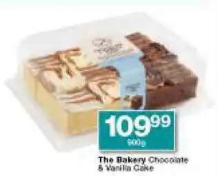 The Bakery Chocolate & Vanilla Cake offer at Checkers Hyper