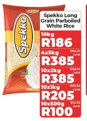 1UP Spekko Long Grain Parboiled White Rice offer