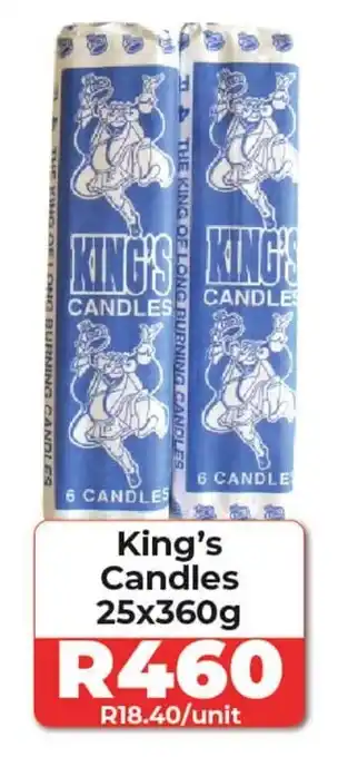 King's Candles 25x360g