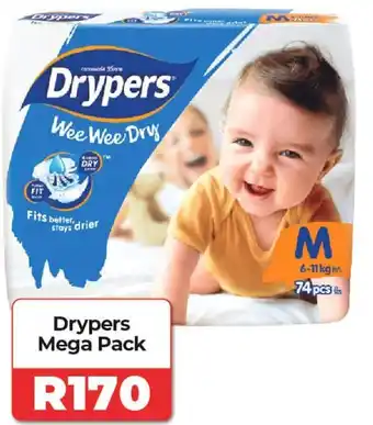 1UP Drypers Mega Pack offer