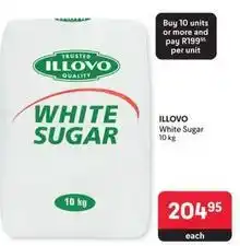 Makro Illovo - white sugar offer