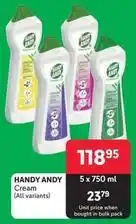 Makro Handy andy - cream offer