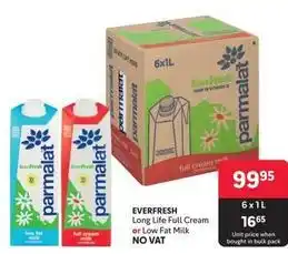 Makro Fair cape - long life full cream or low fat milk offer