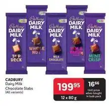 Makro Cadbury - dairy milk chocolate slabs offer