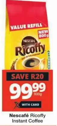 Checkers Nescafé Ricoffy Instant Coffee offer