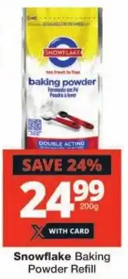 Checkers Snowflake Baking Powder Refill offer