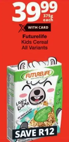 Checkers Futurelife Kids Cereal All Variants offer