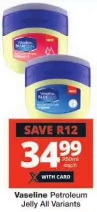 Vaseline Petroleum Jelly All Variants