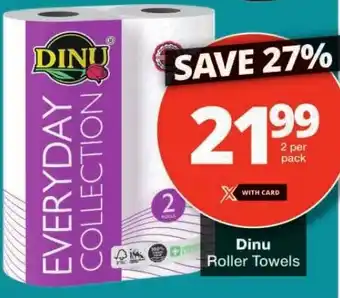 Checkers Dinu Roller Towels offer