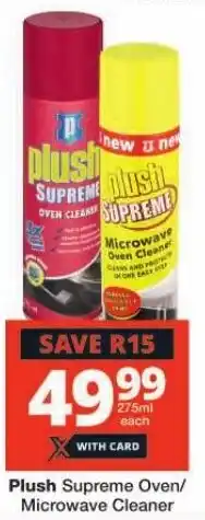 Checkers Plush Supreme Oven/ Microwave Cleaner offer