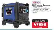 Makro Gentech 8 KVA Inverter Generator GP8000IS offer