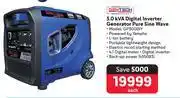 Makro Gentech 3.0 KVA Digital Inverter Generator Pure Sine Wave GP3000iY offer