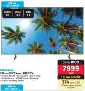 Makro Hisense 55(139cm) Smart ULED TV 55U6K offer