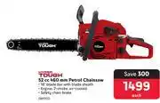 Makro Hyper Tough 52cc 460mm Petrol Chainsaw-Each offer