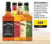 Makro Jack Daniel's Tennessee Whisky, Fire Whisky With Cinnamon Liqueur, Tennessee Honey-750ml Each offer