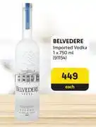 Makro Belvedere Imported Vodka-750ml Each offer